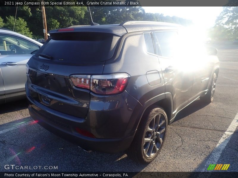 Granite Crystal Metallic / Black 2021 Jeep Compass 80th Special Edition 4x4
