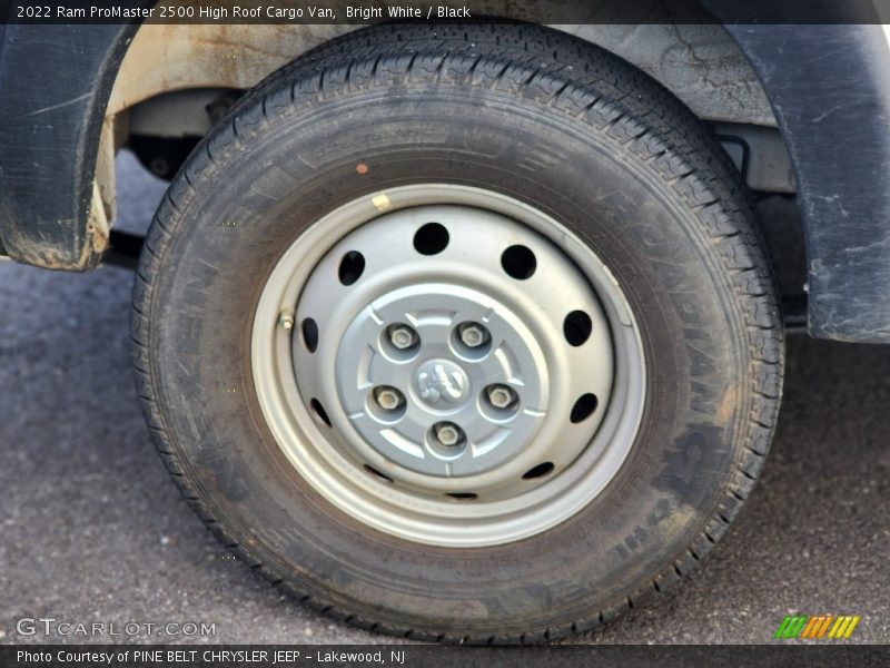 Bright White / Black 2022 Ram ProMaster 2500 High Roof Cargo Van