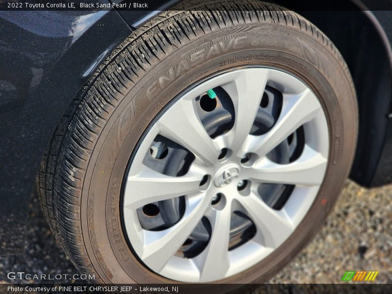 Black Sand Pearl / Black 2022 Toyota Corolla LE