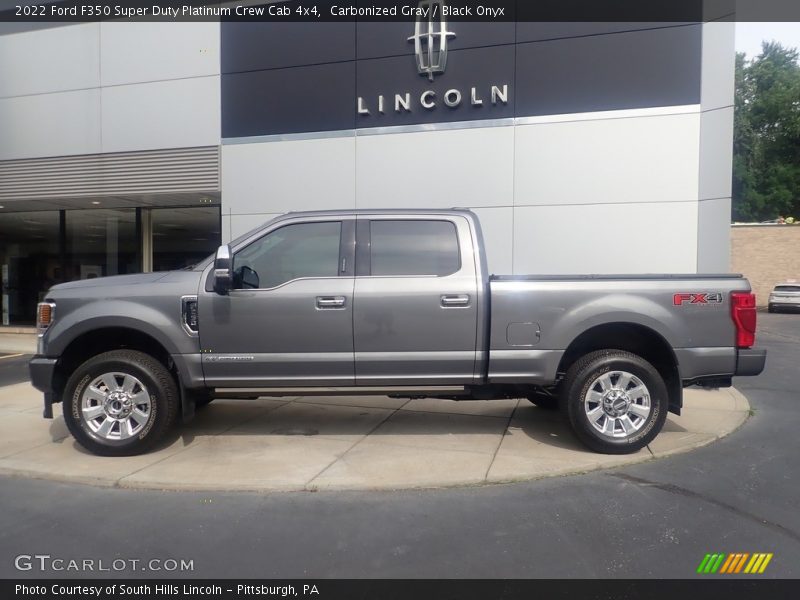  2022 F350 Super Duty Platinum Crew Cab 4x4 Carbonized Gray