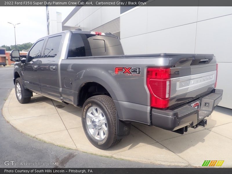 Carbonized Gray / Black Onyx 2022 Ford F350 Super Duty Platinum Crew Cab 4x4