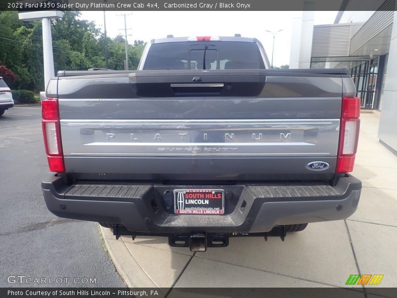 Carbonized Gray / Black Onyx 2022 Ford F350 Super Duty Platinum Crew Cab 4x4