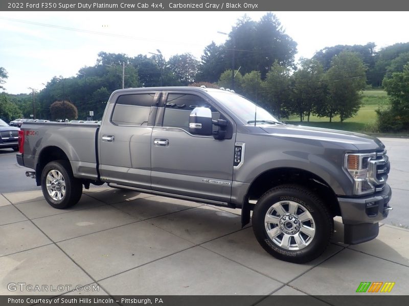  2022 F350 Super Duty Platinum Crew Cab 4x4 Carbonized Gray