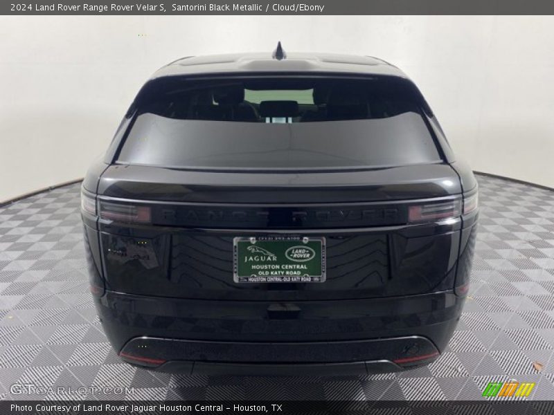 Santorini Black Metallic / Cloud/Ebony 2024 Land Rover Range Rover Velar S