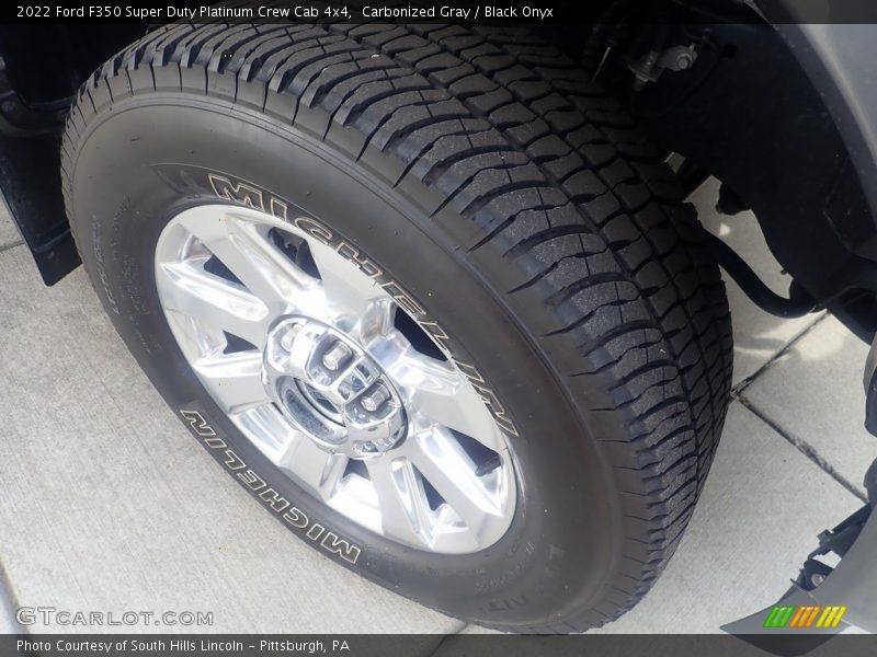 Carbonized Gray / Black Onyx 2022 Ford F350 Super Duty Platinum Crew Cab 4x4