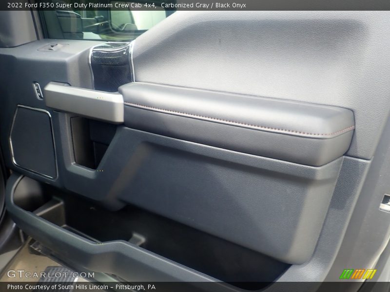 Carbonized Gray / Black Onyx 2022 Ford F350 Super Duty Platinum Crew Cab 4x4