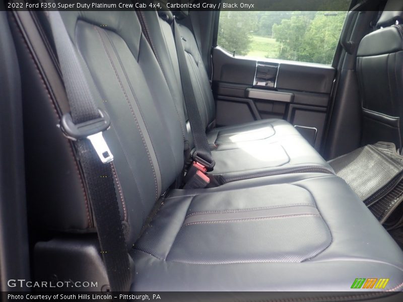 Carbonized Gray / Black Onyx 2022 Ford F350 Super Duty Platinum Crew Cab 4x4