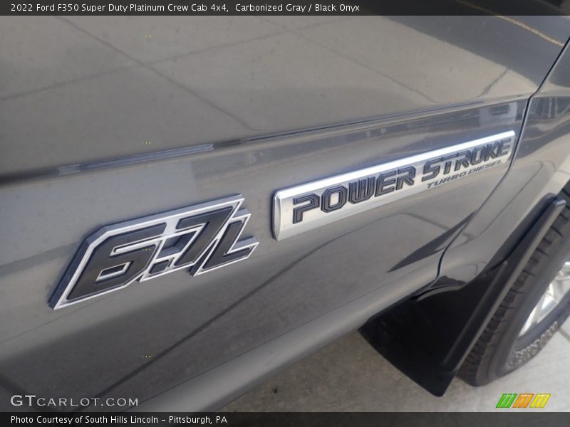  2022 F350 Super Duty Platinum Crew Cab 4x4 Logo
