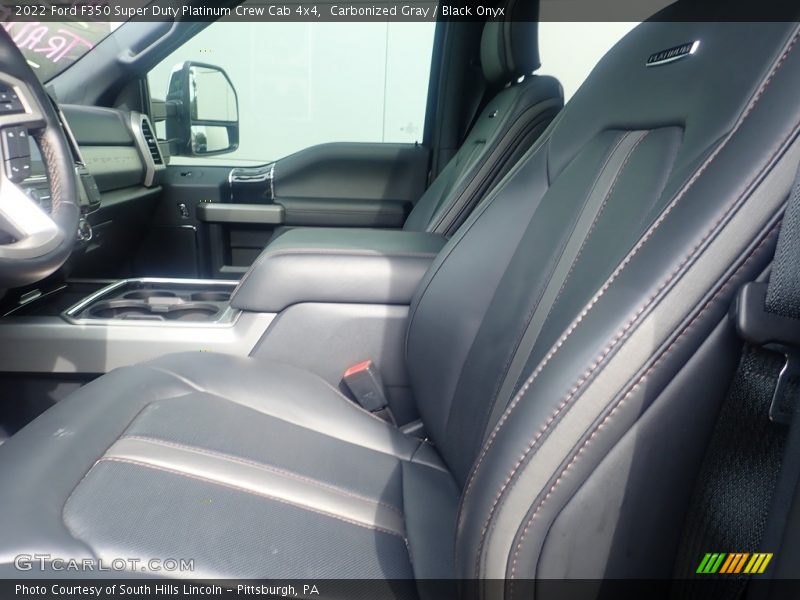 Front Seat of 2022 F350 Super Duty Platinum Crew Cab 4x4