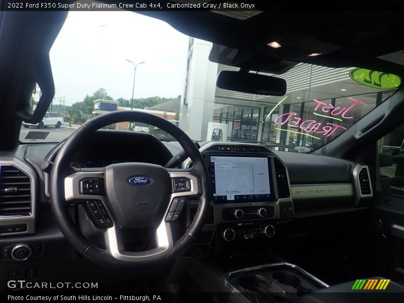 Carbonized Gray / Black Onyx 2022 Ford F350 Super Duty Platinum Crew Cab 4x4