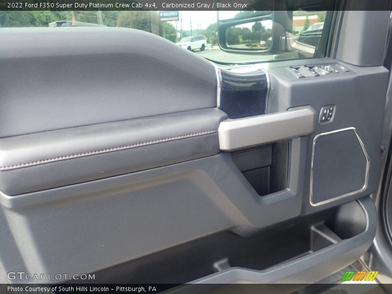 Door Panel of 2022 F350 Super Duty Platinum Crew Cab 4x4
