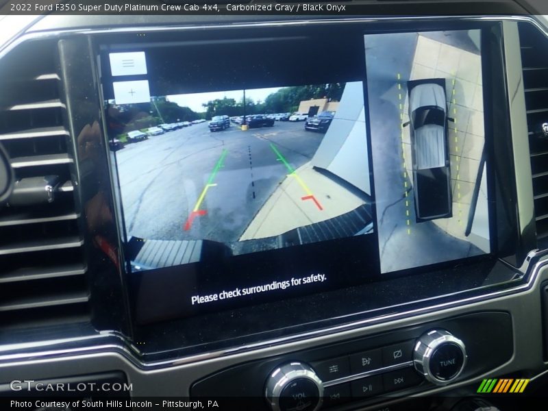 Carbonized Gray / Black Onyx 2022 Ford F350 Super Duty Platinum Crew Cab 4x4