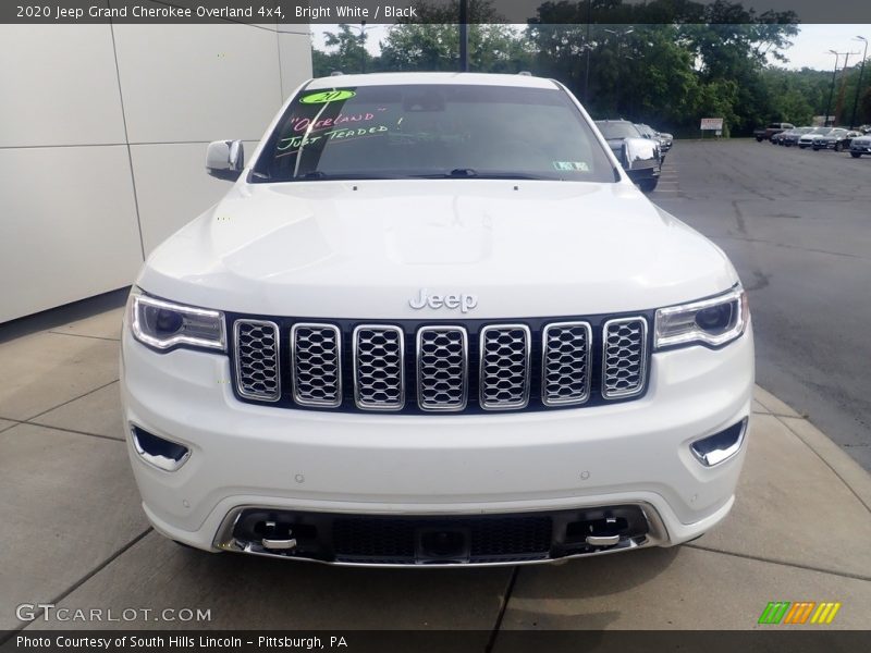 Bright White / Black 2020 Jeep Grand Cherokee Overland 4x4
