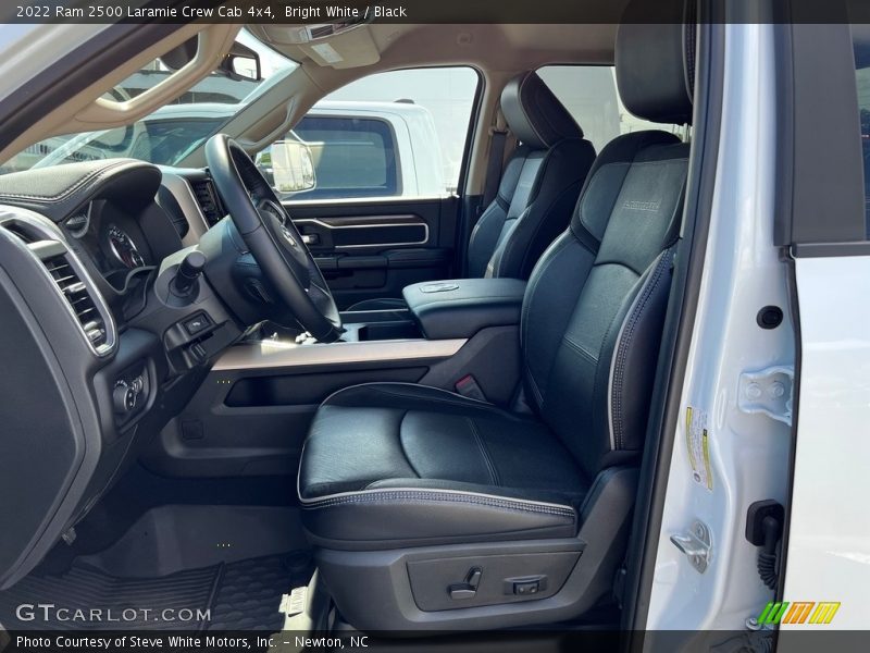 Front Seat of 2022 2500 Laramie Crew Cab 4x4