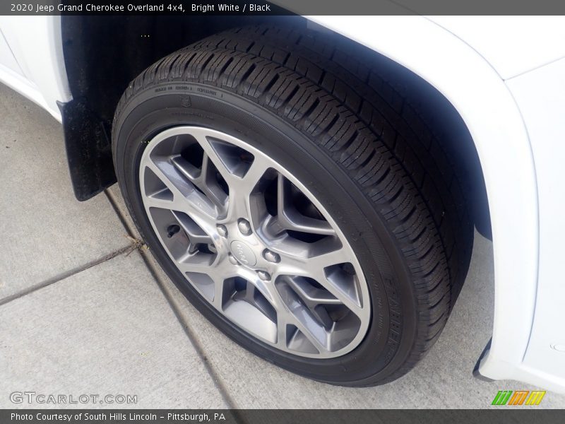 Bright White / Black 2020 Jeep Grand Cherokee Overland 4x4