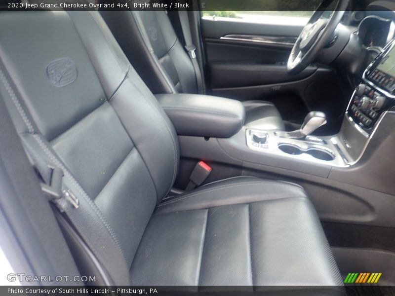 Bright White / Black 2020 Jeep Grand Cherokee Overland 4x4