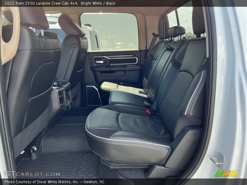 Rear Seat of 2022 2500 Laramie Crew Cab 4x4