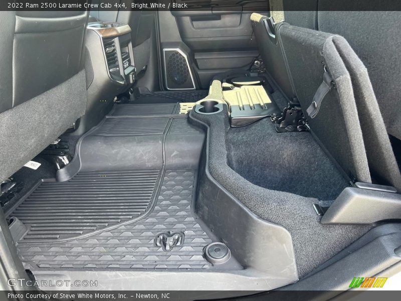 Rear Seat of 2022 2500 Laramie Crew Cab 4x4