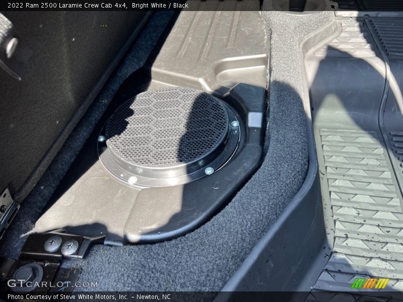 Rear Seat of 2022 2500 Laramie Crew Cab 4x4