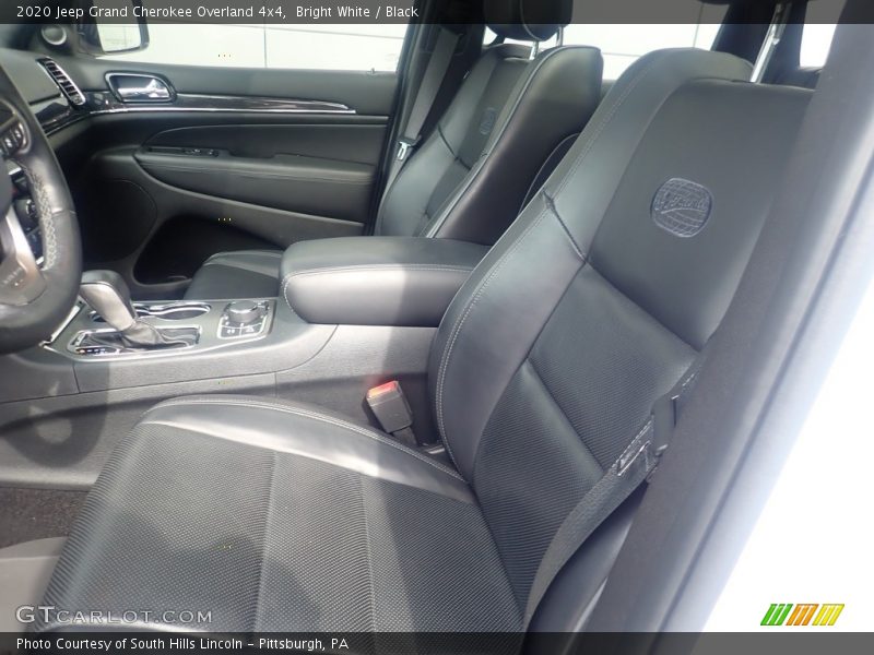 Bright White / Black 2020 Jeep Grand Cherokee Overland 4x4