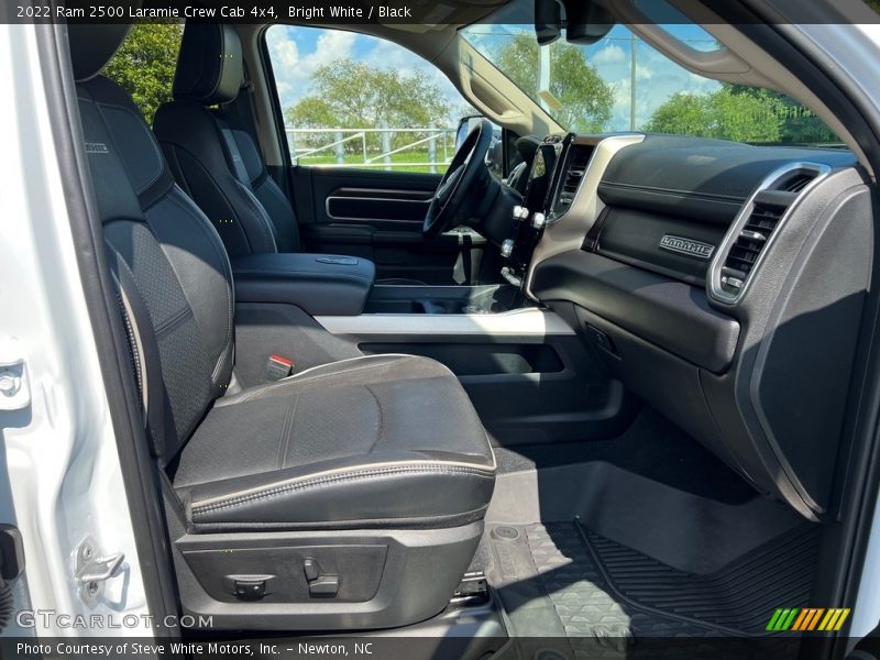 Bright White / Black 2022 Ram 2500 Laramie Crew Cab 4x4