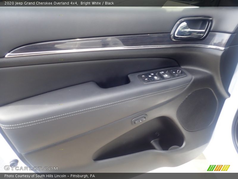 Bright White / Black 2020 Jeep Grand Cherokee Overland 4x4