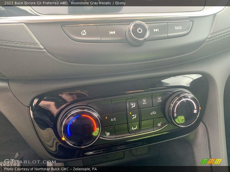 Controls of 2023 Encore GX Preferred AWD