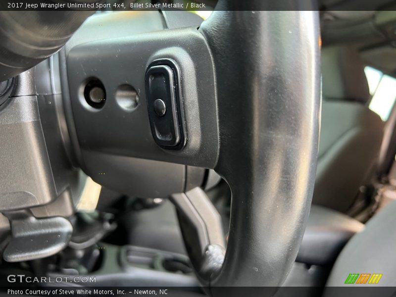Billet Silver Metallic / Black 2017 Jeep Wrangler Unlimited Sport 4x4