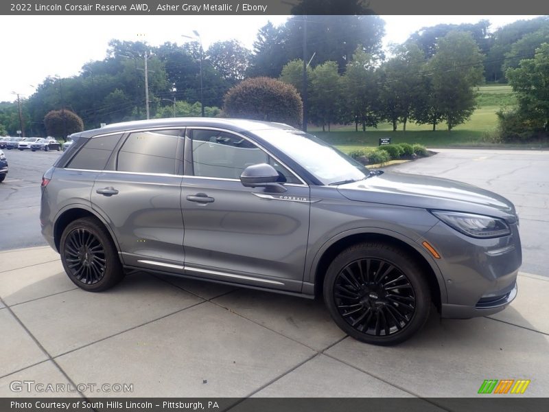 Asher Gray Metallic / Ebony 2022 Lincoln Corsair Reserve AWD