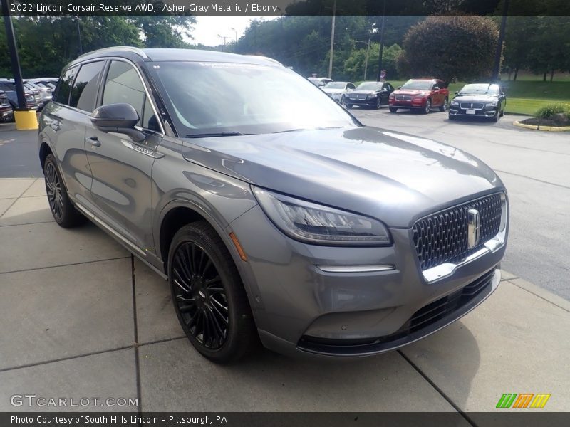 Asher Gray Metallic / Ebony 2022 Lincoln Corsair Reserve AWD