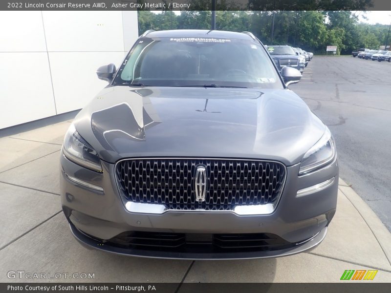 Asher Gray Metallic / Ebony 2022 Lincoln Corsair Reserve AWD
