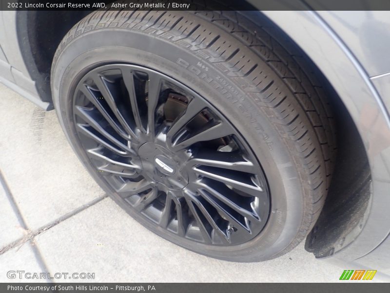 Asher Gray Metallic / Ebony 2022 Lincoln Corsair Reserve AWD
