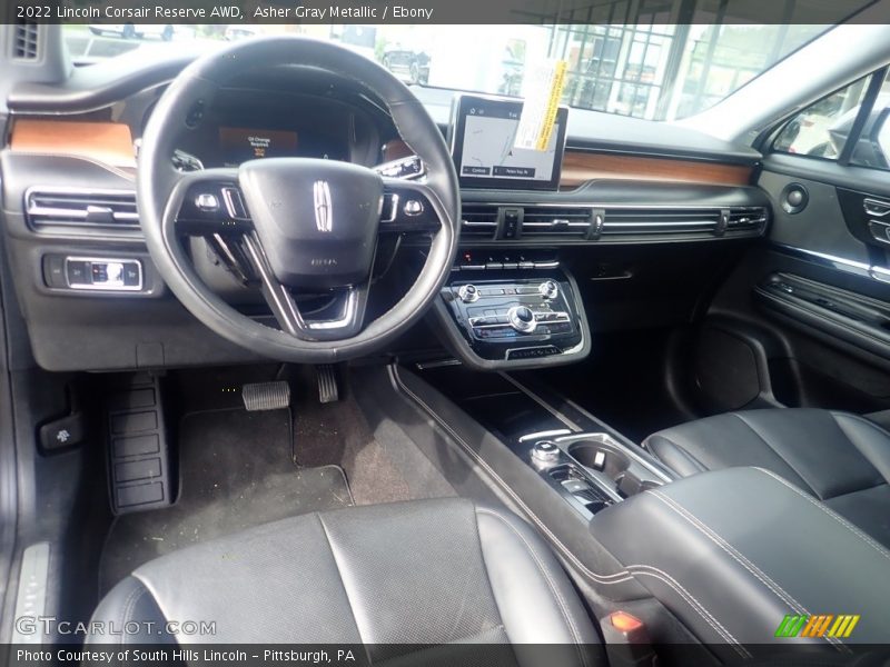 Asher Gray Metallic / Ebony 2022 Lincoln Corsair Reserve AWD