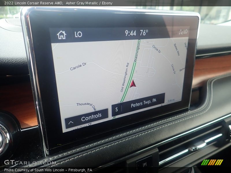 Asher Gray Metallic / Ebony 2022 Lincoln Corsair Reserve AWD