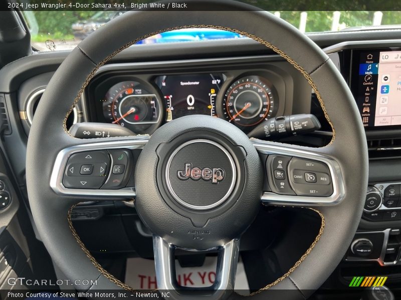  2024 Wrangler 4-Door Sahara 4x4 Steering Wheel