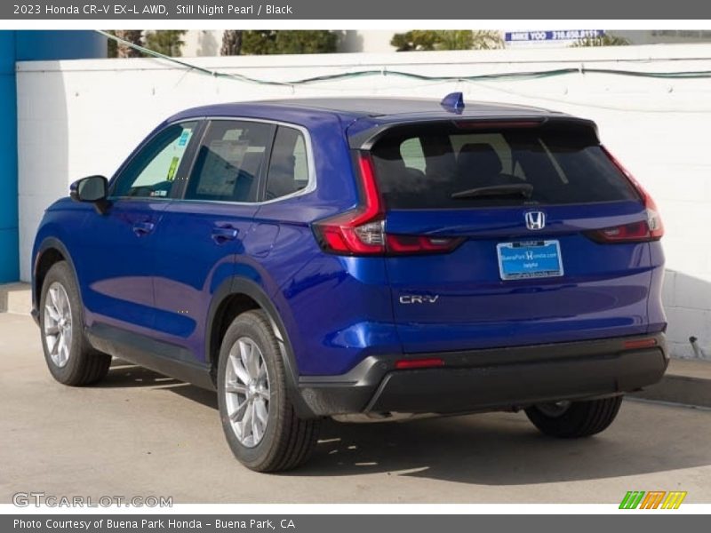 Still Night Pearl / Black 2023 Honda CR-V EX-L AWD