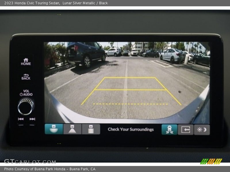 Lunar Silver Metallic / Black 2023 Honda Civic Touring Sedan