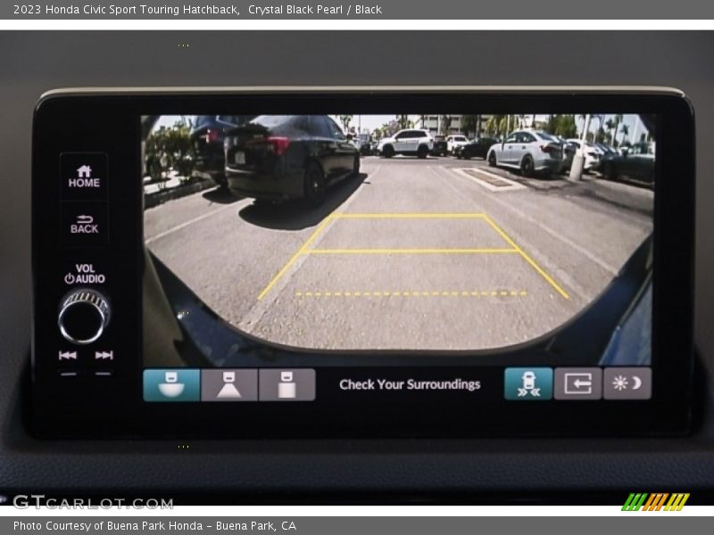 Crystal Black Pearl / Black 2023 Honda Civic Sport Touring Hatchback