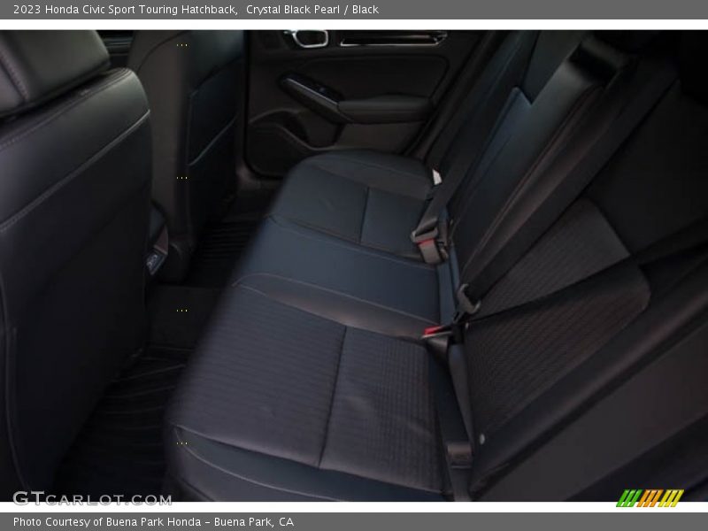 Crystal Black Pearl / Black 2023 Honda Civic Sport Touring Hatchback