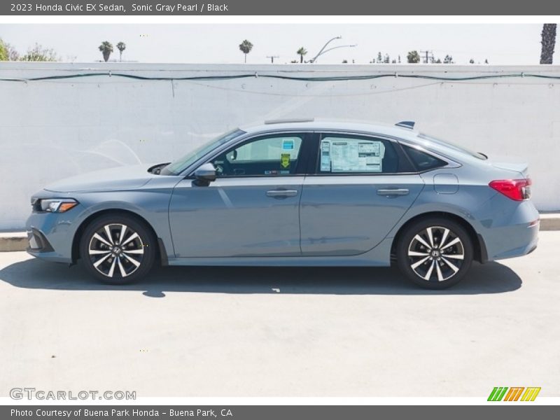  2023 Civic EX Sedan Sonic Gray Pearl