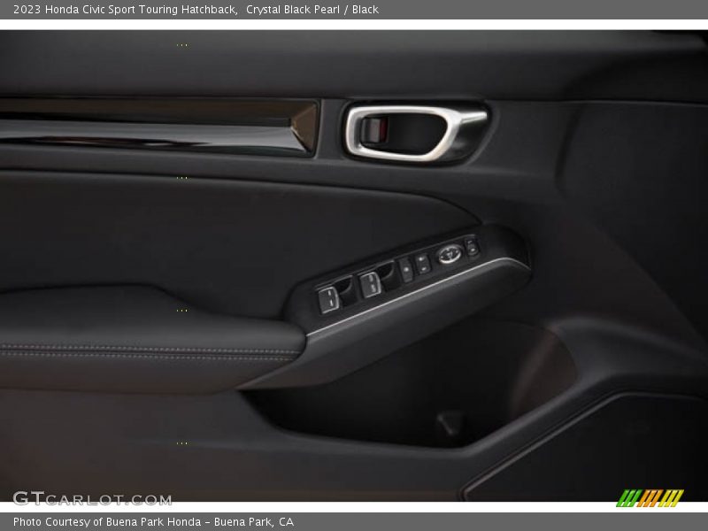 Crystal Black Pearl / Black 2023 Honda Civic Sport Touring Hatchback