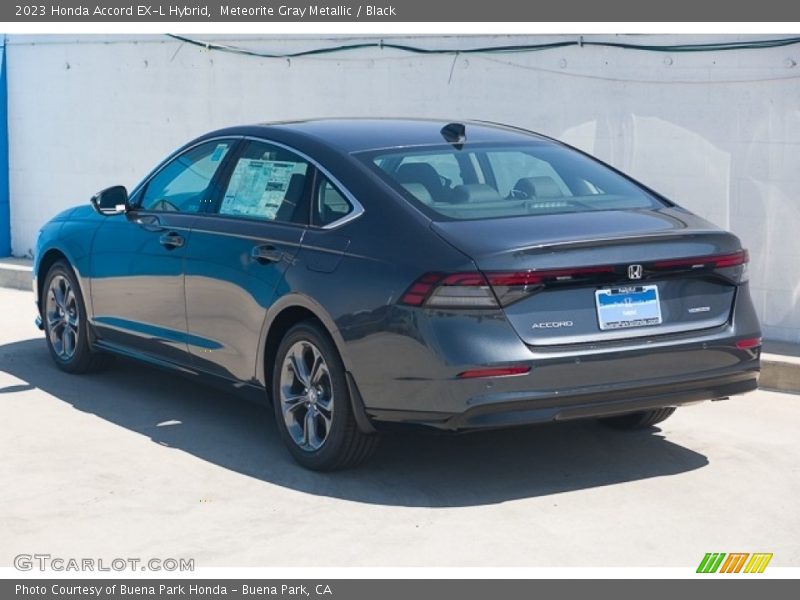 Meteorite Gray Metallic / Black 2023 Honda Accord EX-L Hybrid