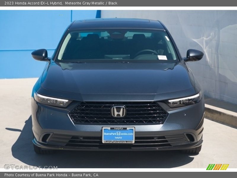 Meteorite Gray Metallic / Black 2023 Honda Accord EX-L Hybrid