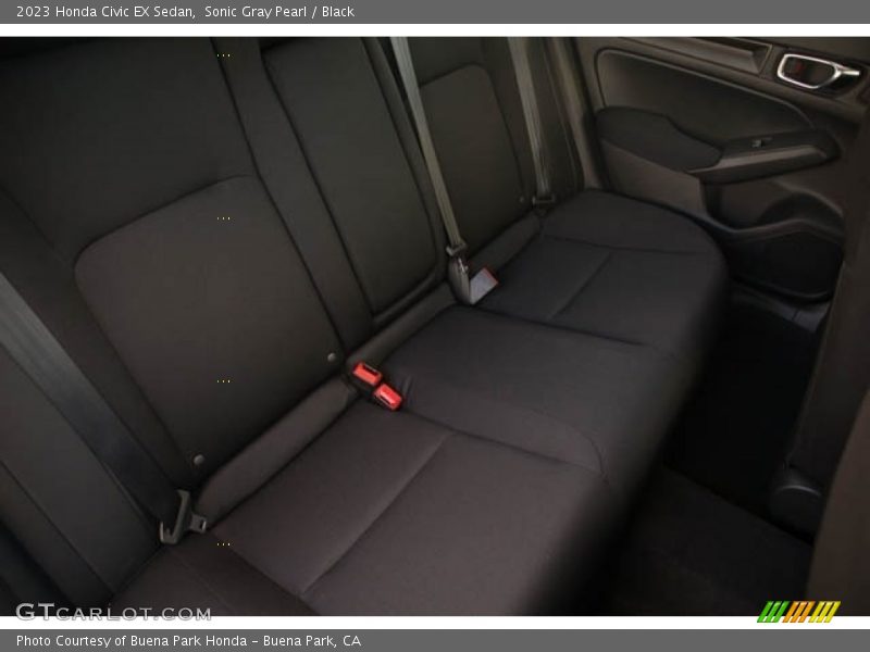 Rear Seat of 2023 Civic EX Sedan
