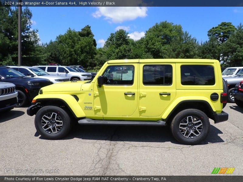  2024 Wrangler 4-Door Sahara 4x4 High Velocity