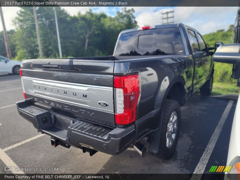 Magnetic / Black 2017 Ford F250 Super Duty Platinum Crew Cab 4x4