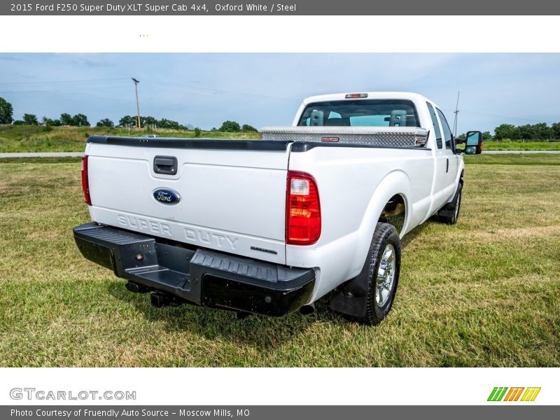 Oxford White / Steel 2015 Ford F250 Super Duty XLT Super Cab 4x4