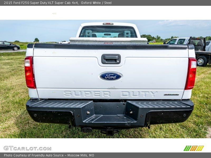 Oxford White / Steel 2015 Ford F250 Super Duty XLT Super Cab 4x4