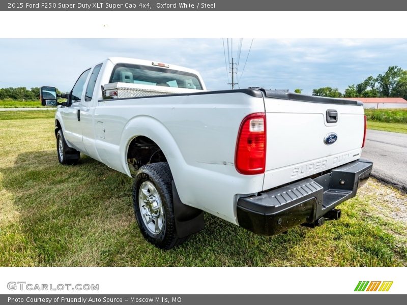 Oxford White / Steel 2015 Ford F250 Super Duty XLT Super Cab 4x4