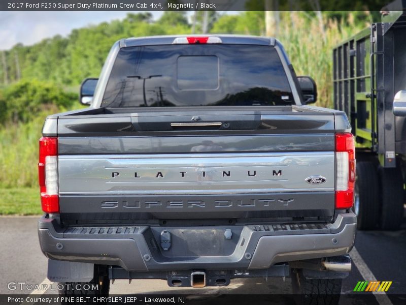 Magnetic / Black 2017 Ford F250 Super Duty Platinum Crew Cab 4x4